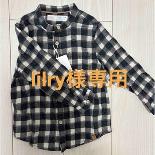 ザラキッズ(ZARA KIDS)のZARAキッズ男の子　長袖シャツ&ニット　98サイズ(Tシャツ/カットソー)