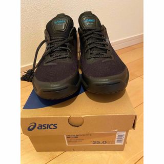 アシックス(asics)のアシックス　グライドノヴァ　黒　25.0cm(バスケットボール)