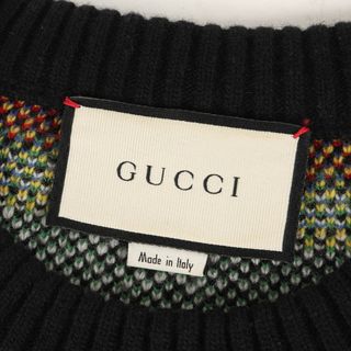 Gucci - GUCCI グッチ ニット サイズ:S 18AW メタルロゴ ジャガード