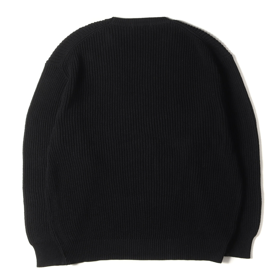 Supreme Small Box Ribbed Sweater 黒 XXL