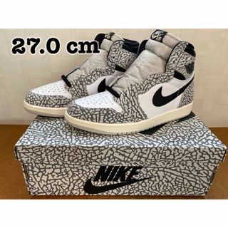 ジョーダン(Jordan Brand（NIKE）)のNike Air Jordan 1 High OG "White Cement"(スニーカー)