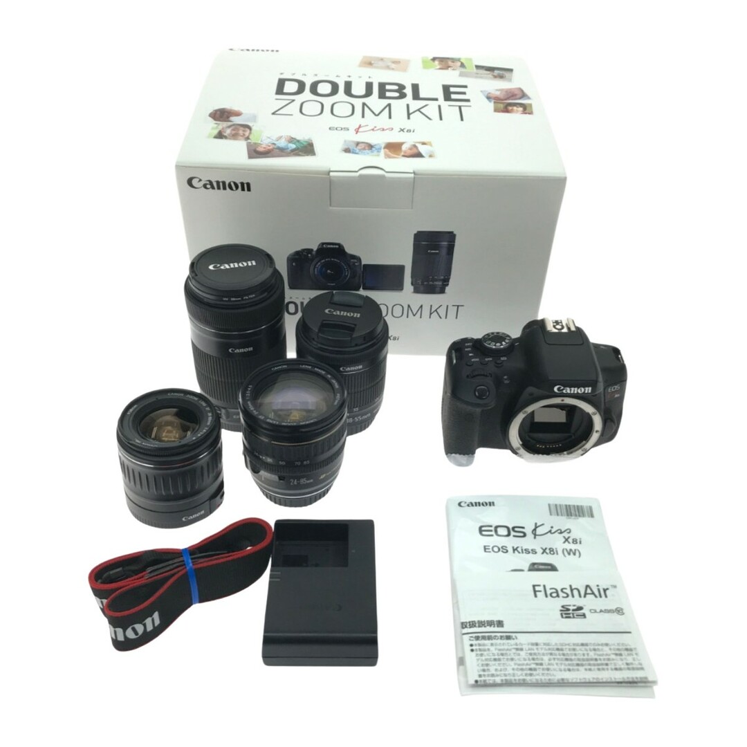 Canon EOS Kiss X8i DOUBLE ZOOM KIT