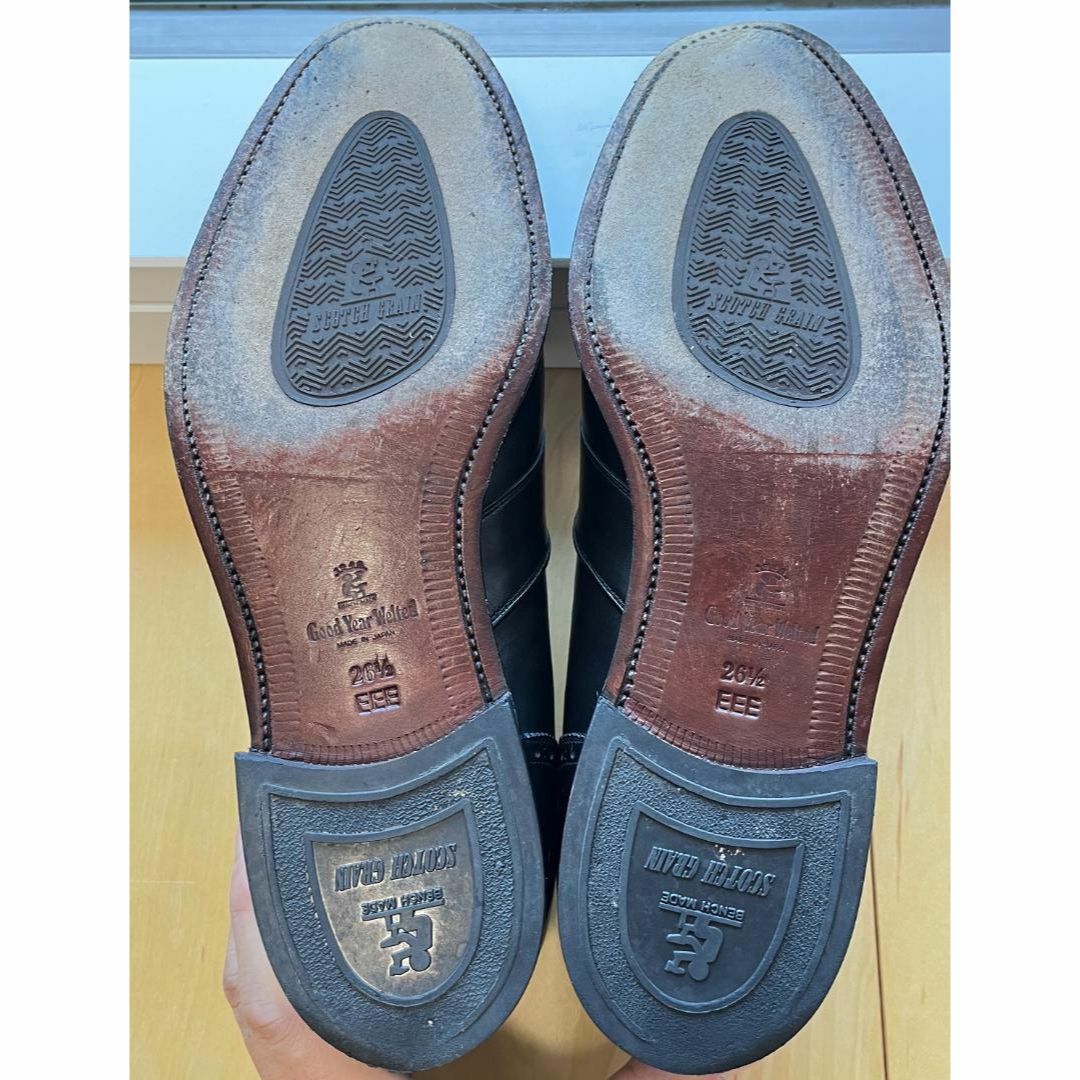 スコッチグレイン ローファー FLEXIBLE 3510BL(EEE)26.5