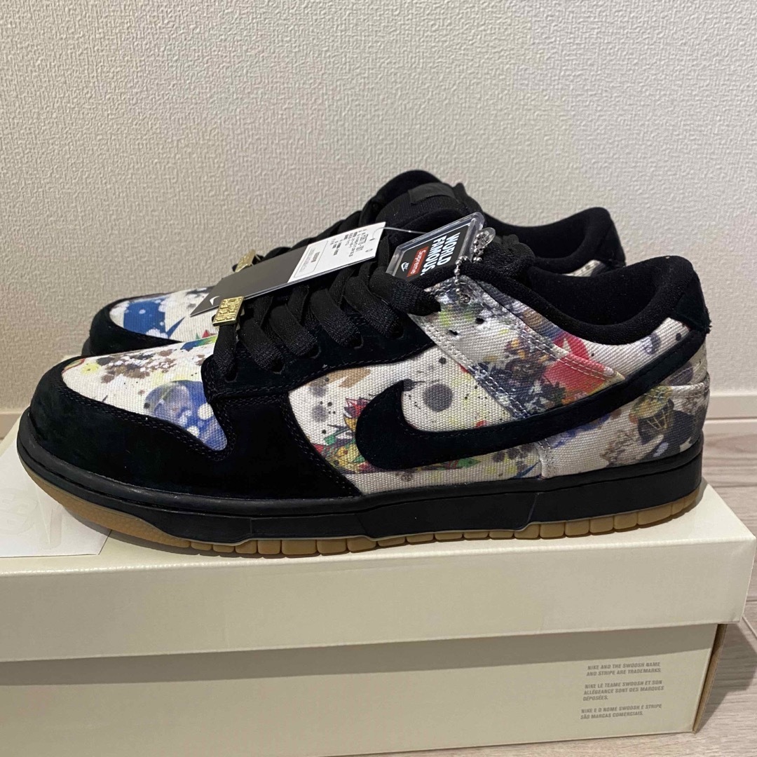 BLACKサイズSupreme Nike DUNK Rammellzee ナイキ ラメルジー