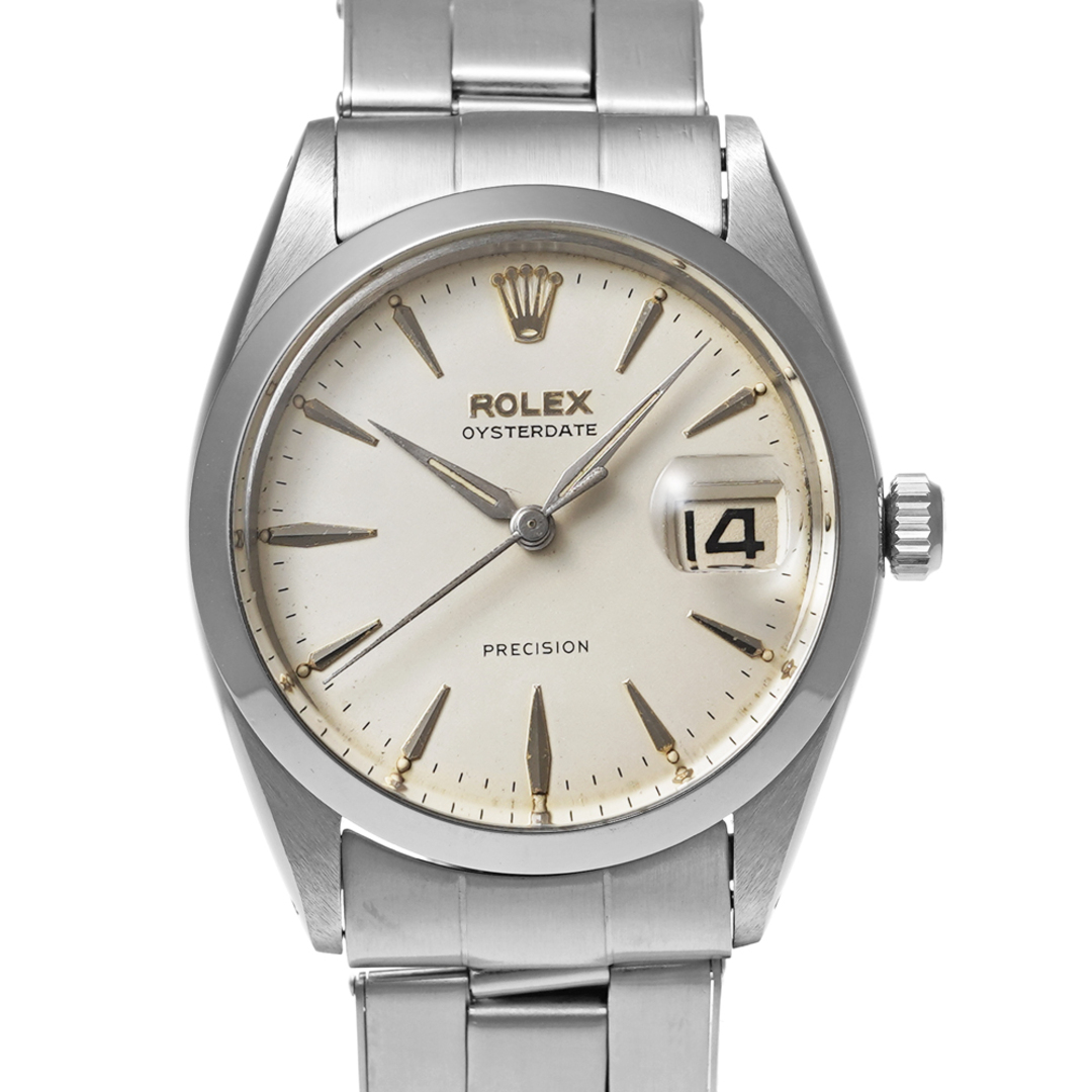 ROLEX オイスターデイト Ref.6694 シルバー アンティーク品 メンズ 腕時計