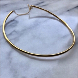 stainless  choker gold ¥3900(ネックレス)