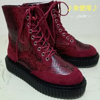 パイソンラバーソール♡EVRIS エブリス 未使用