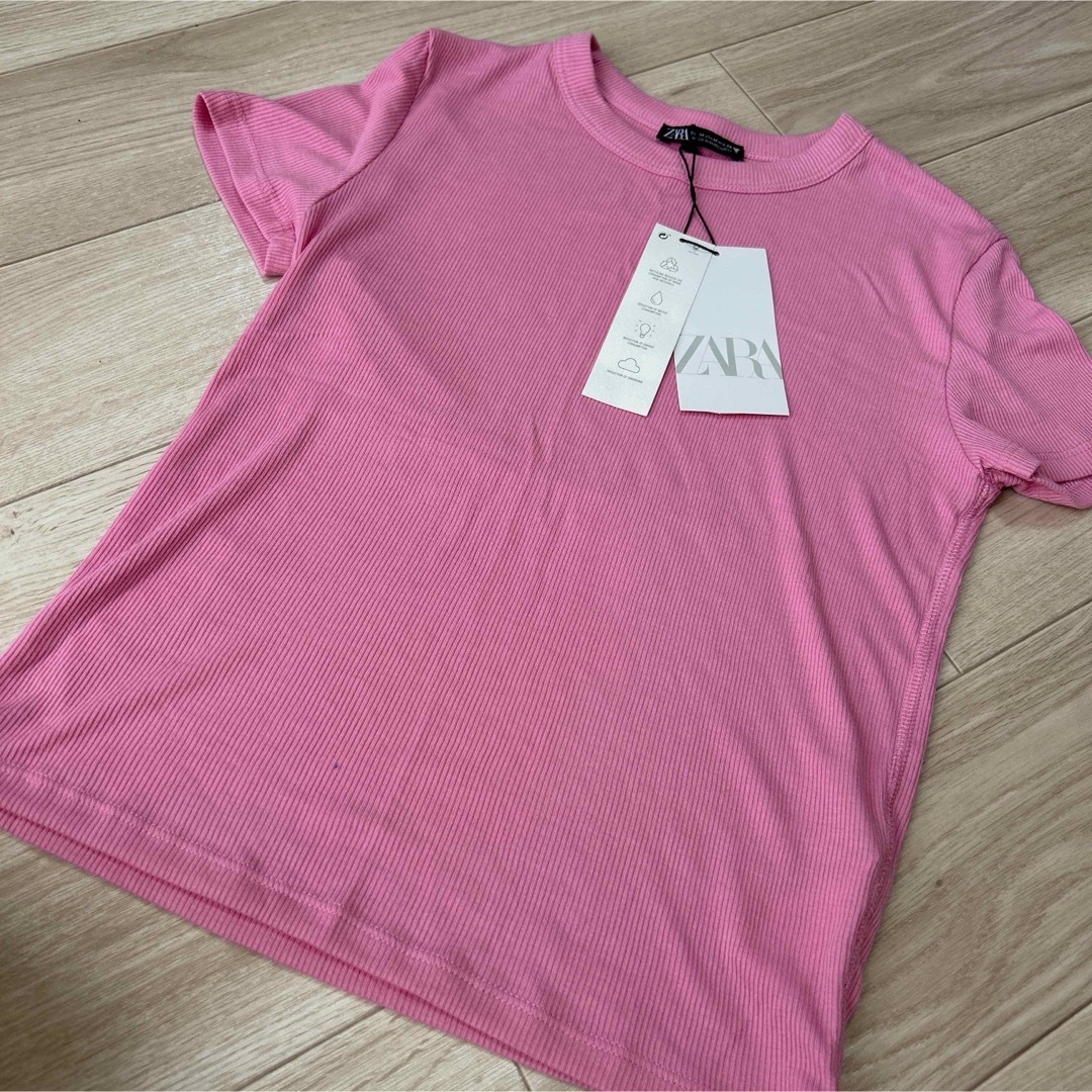 ZARA(ザラ)のタグ付き ZARA Ｔシャツ moussy  SLY  GYDA rienda レディースのトップス(Tシャツ(半袖/袖なし))の商品写真