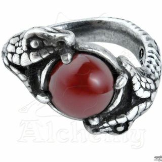 ALCHEMY GOTHIC: Viperstone Ring 情熱と欲望(リング(指輪))