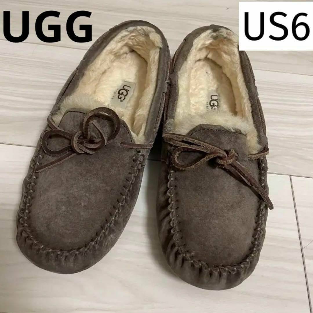 UGG モカシン ダコタ us6 - スリッポン/モカシン