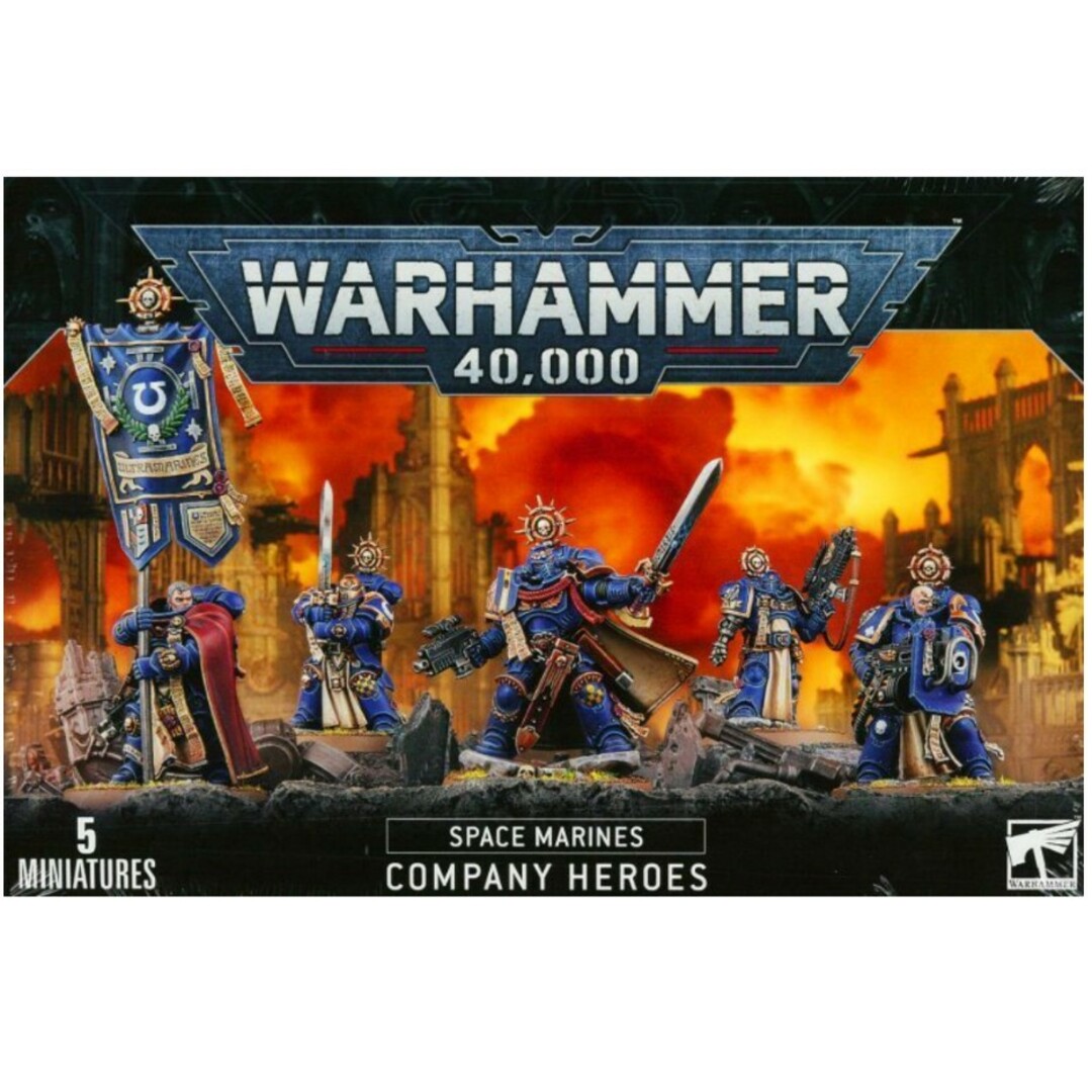 WARHAMMER スペースマリーンヒーローズ7体 コレクション 未開封 WARHAMMER スペースマリーンヒーローズ7体 コレクション 未開封