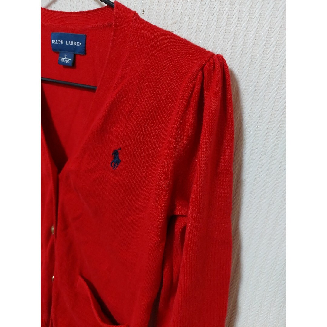Ralph Lauren - RALPH LAUREN ラルフローレン 深紅 濃い赤 Ralph Lauren - RALPH LAUREN ラルフローレン 深紅 濃い赤