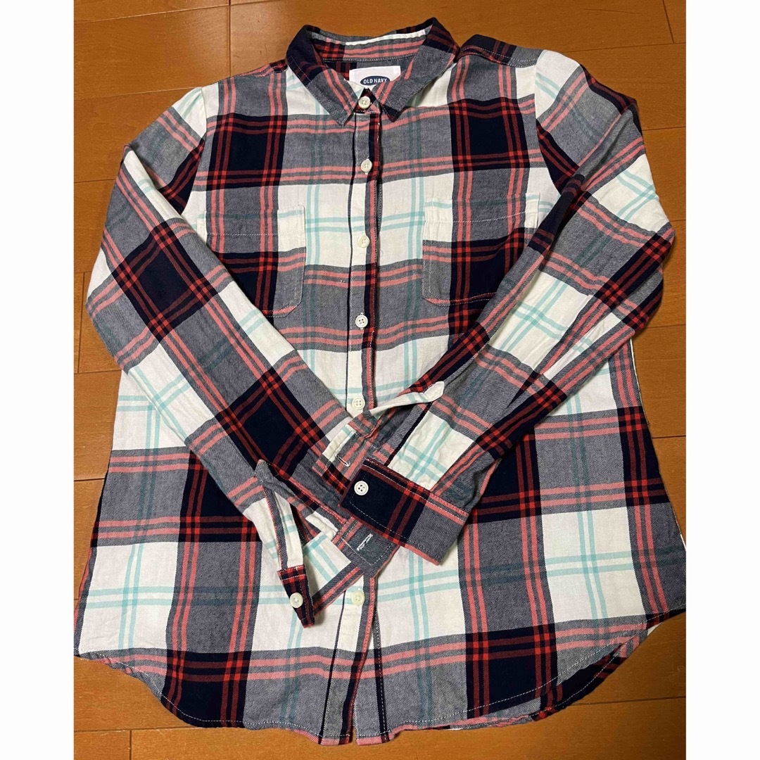 Old Navy(オールドネイビー)のOLD NAVY チェックネルシャツ レディースのトップス(シャツ/ブラウス(長袖/七分))の商品写真