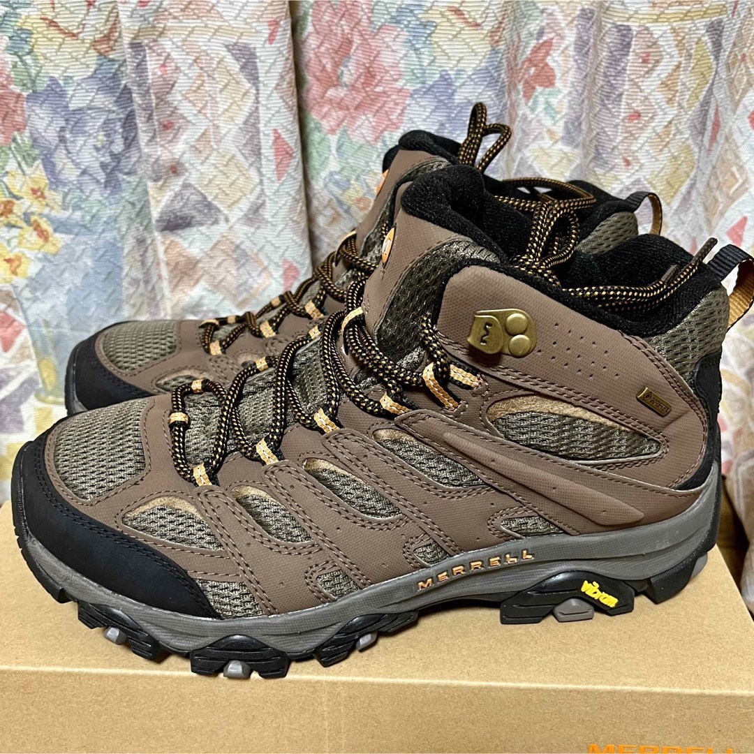 MERRELL(メレル)のメレル モアブ3 シンセティック ミッド ゴアテックス ワイドワイズ メンズ スポーツ/アウトドアのアウトドア(登山用品)の商品写真