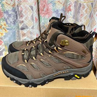 メレル(MERRELL)のメレル モアブ3 シンセティック ミッド ゴアテックス ワイドワイズ メンズ(登山用品)