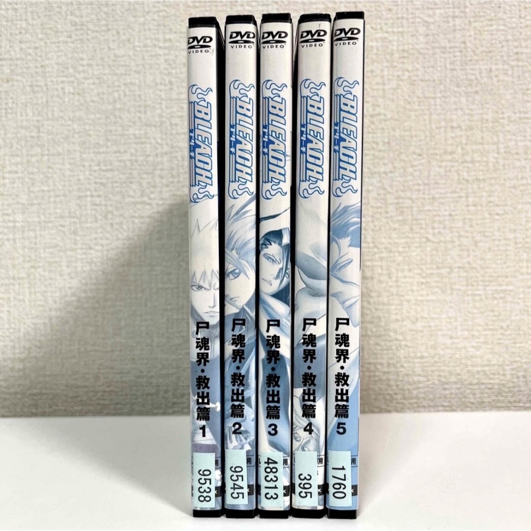 BLEACH ブリーチ 尸魂界救出篇 DVD 全5巻 セット | フリマアプリ ラクマ