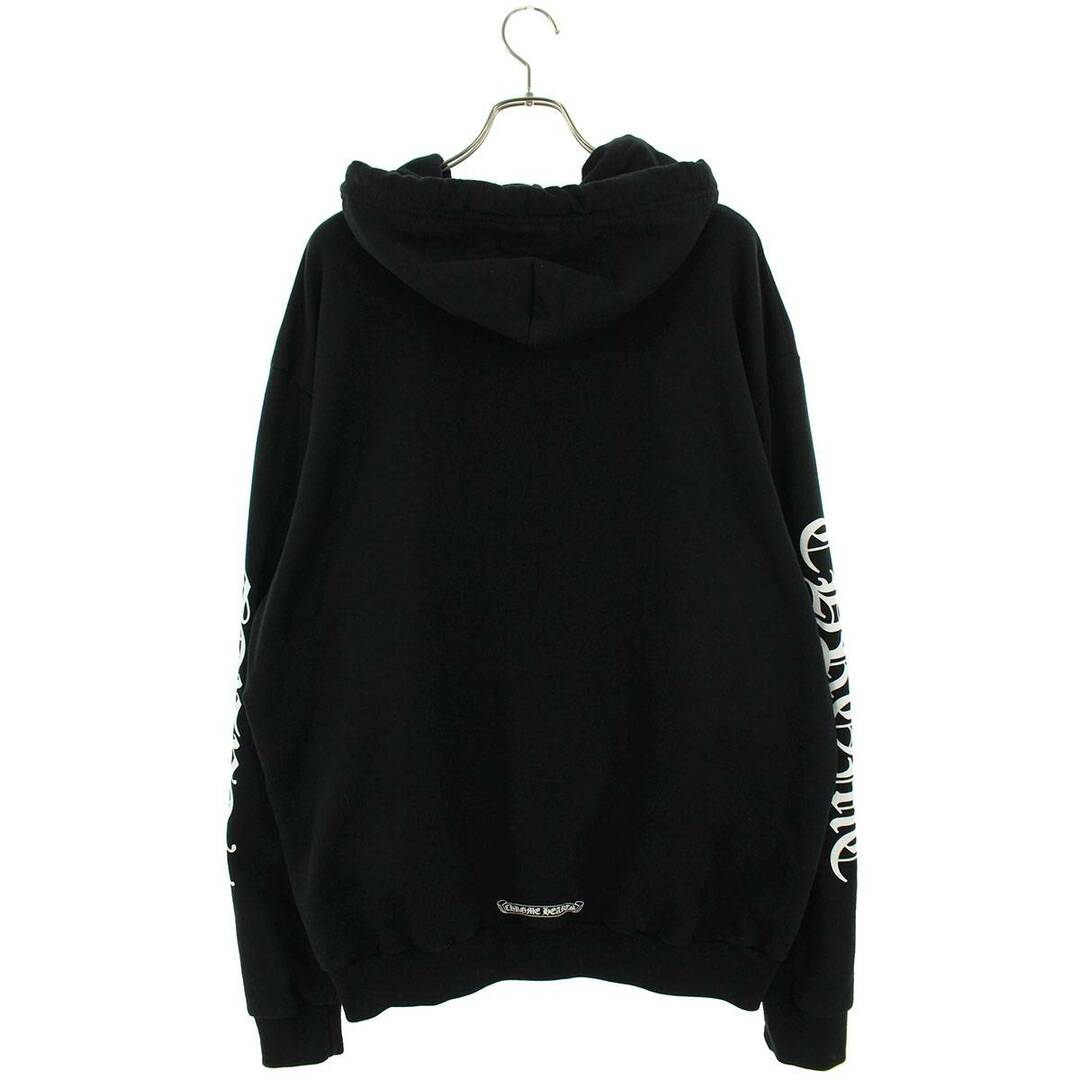 クロムハーツ SWTSHRT PLVR アームロゴプリントプルオーバーパーカー メンズ XL