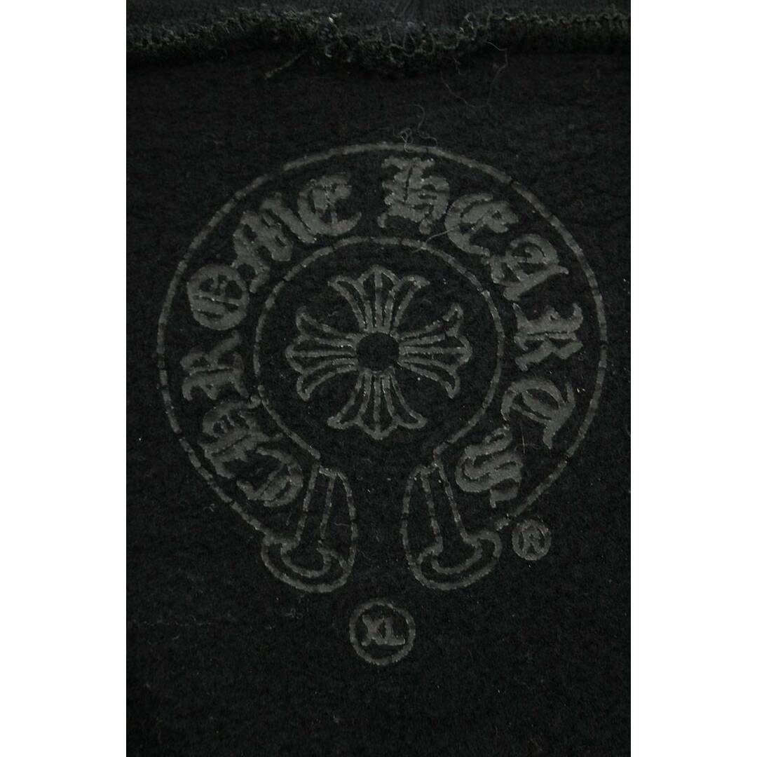 CHROME HEARTS クロムハーツ SWTSHRT PLVR アームロゴプリントプルオーバーパーカー ブラック