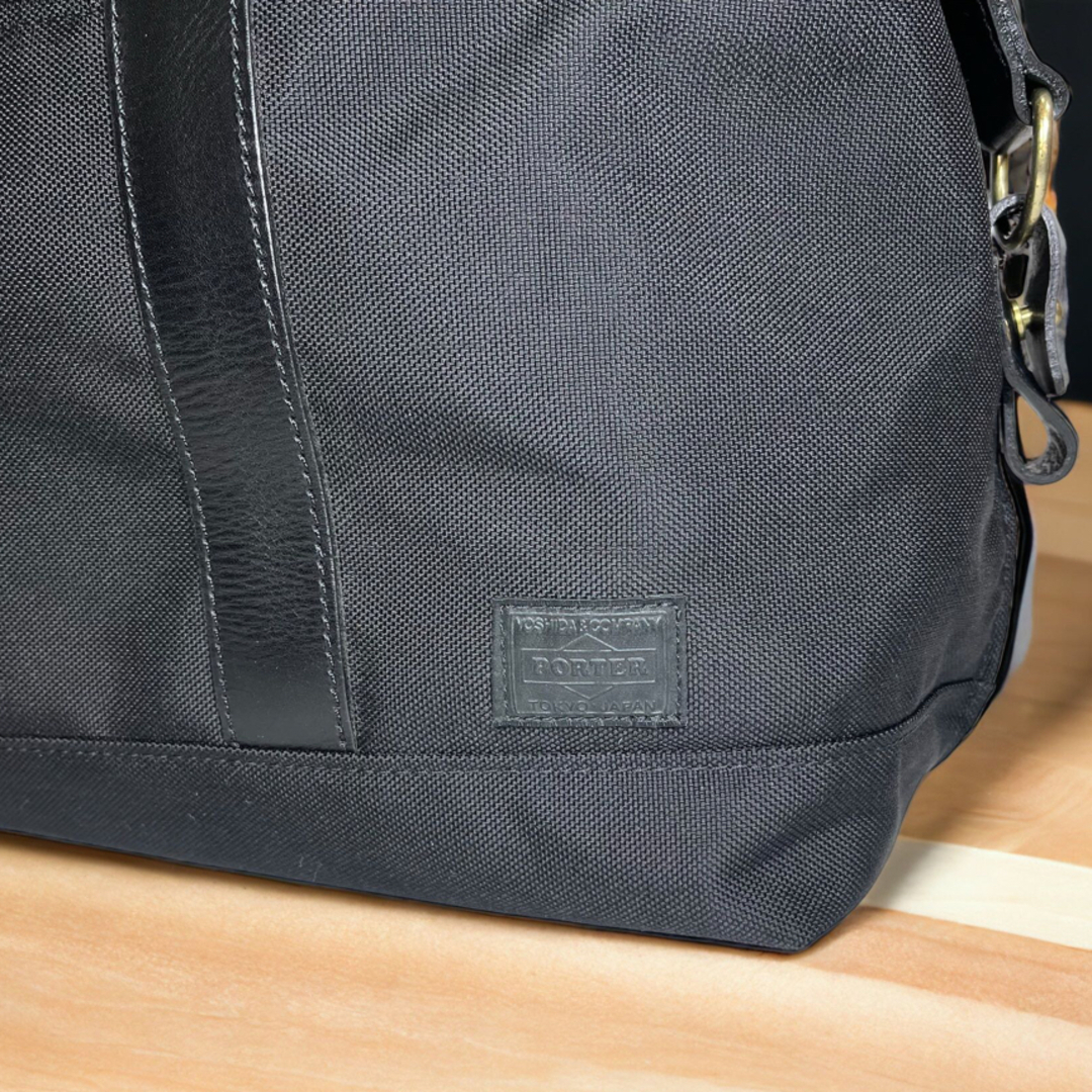 廃盤品 ✴︎美品PORTER ポーター THRED スレッド ボストンバッグ 黒-