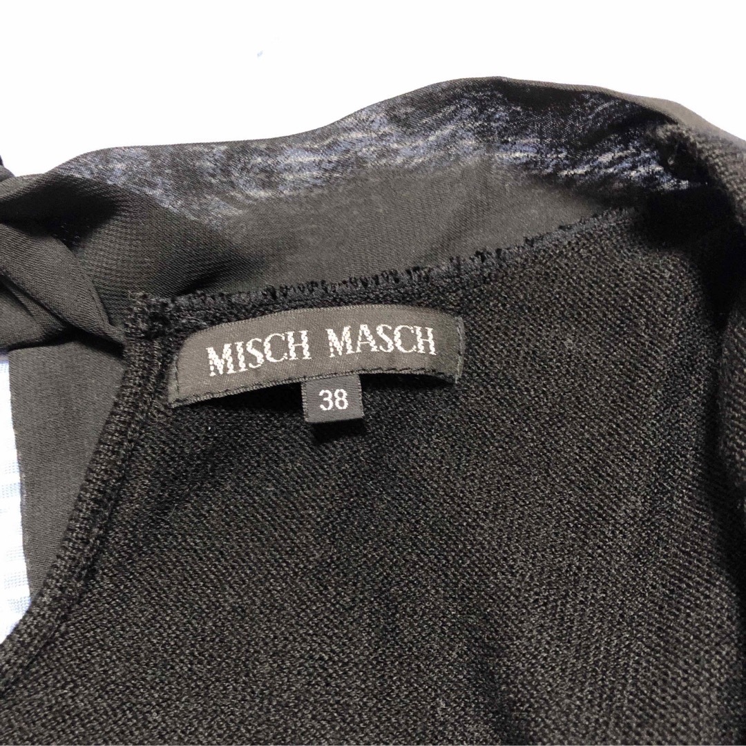 MISCH MASCH(ミッシュマッシュ)のMISCH MASCH  黒　チュニック ワンピース レディースのワンピース(ひざ丈ワンピース)の商品写真