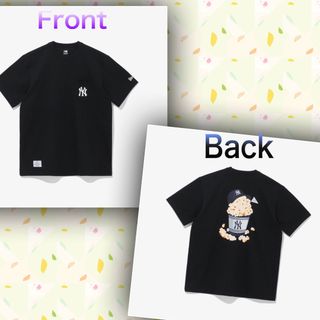 ニューエラー(NEW ERA)のNEW ERAヤンキース POPCORN T-SHIRTS 2XL(Tシャツ/カットソー(半袖/袖なし))