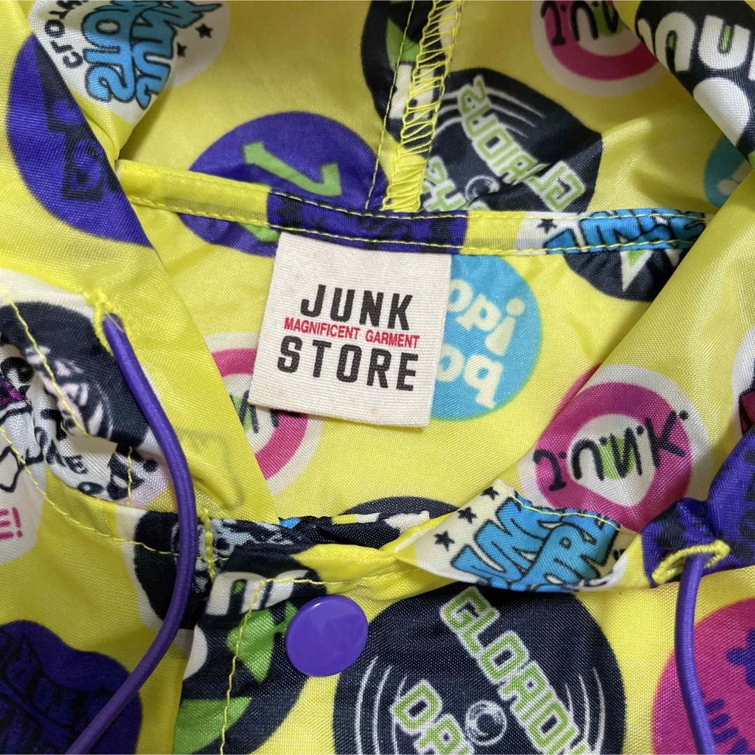 JUNK STORE(ジャンクストアー)のジャンクストアー　レインコート　カッパ　90 100 キッズ/ベビー/マタニティのこども用ファッション小物(レインコート)の商品写真