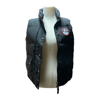 カナダグース(CANADA GOOSE)のアークティックエクスプローラー  ダウンベスト レディース ブラック(ダウンベスト)