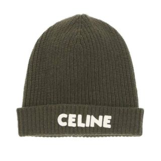 セリーヌ CELINE  ニットキャップ  グレー