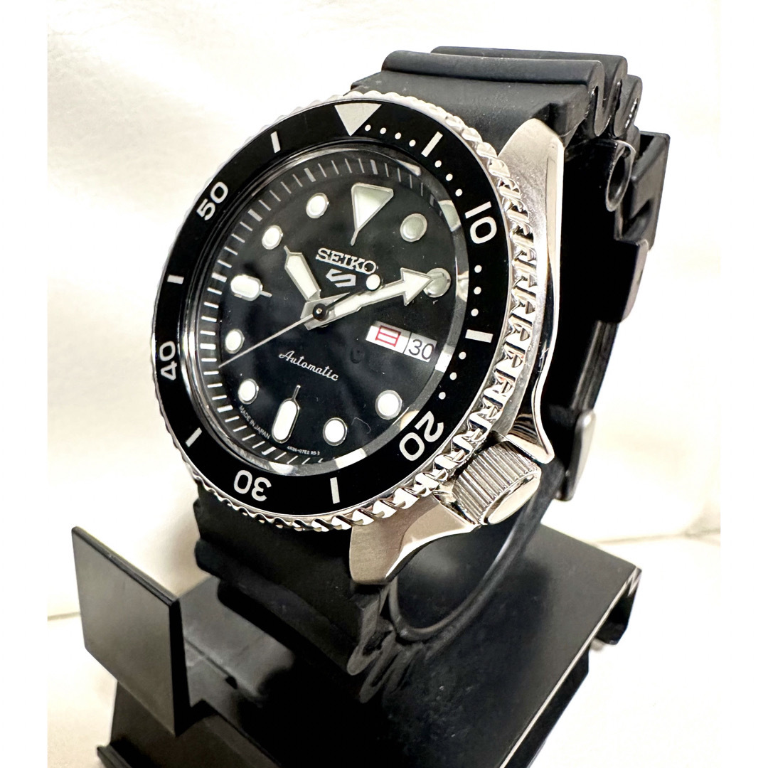 腕時計(アナログ)SEIKO5スポーツ SBSA005 ブラック