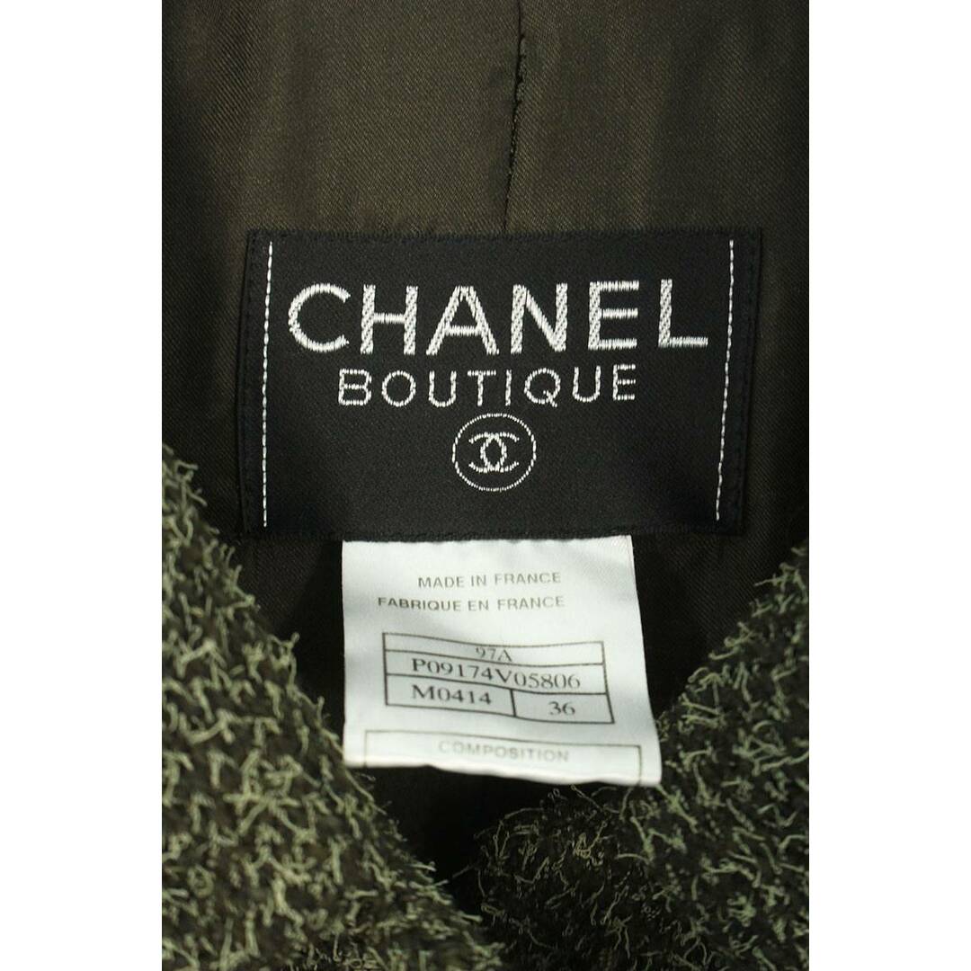 CHANEL - シャネル P09174V05806 裏地ココマークツイード CHANEL - シャネル P09174V05806 裏地ココマークツイード