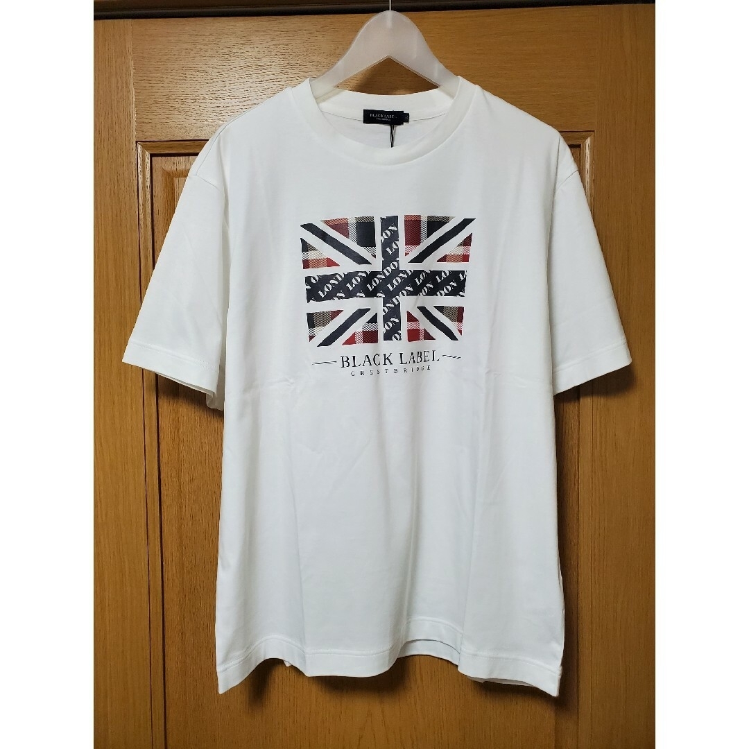 LAKOLE【新品】ブラックレーベルクレストブリッジ　Tシャツ　白　L　バーバリー　797