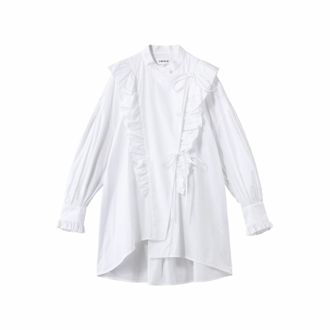 ENFOLD FRILL OVER BL エンフォルド フリルオーバーブラウス | フリマアプリ ラクマ ENFOLD FRILL OVER BL エンフォルド フリルオーバーブラウス | フリマアプリ ラクマ