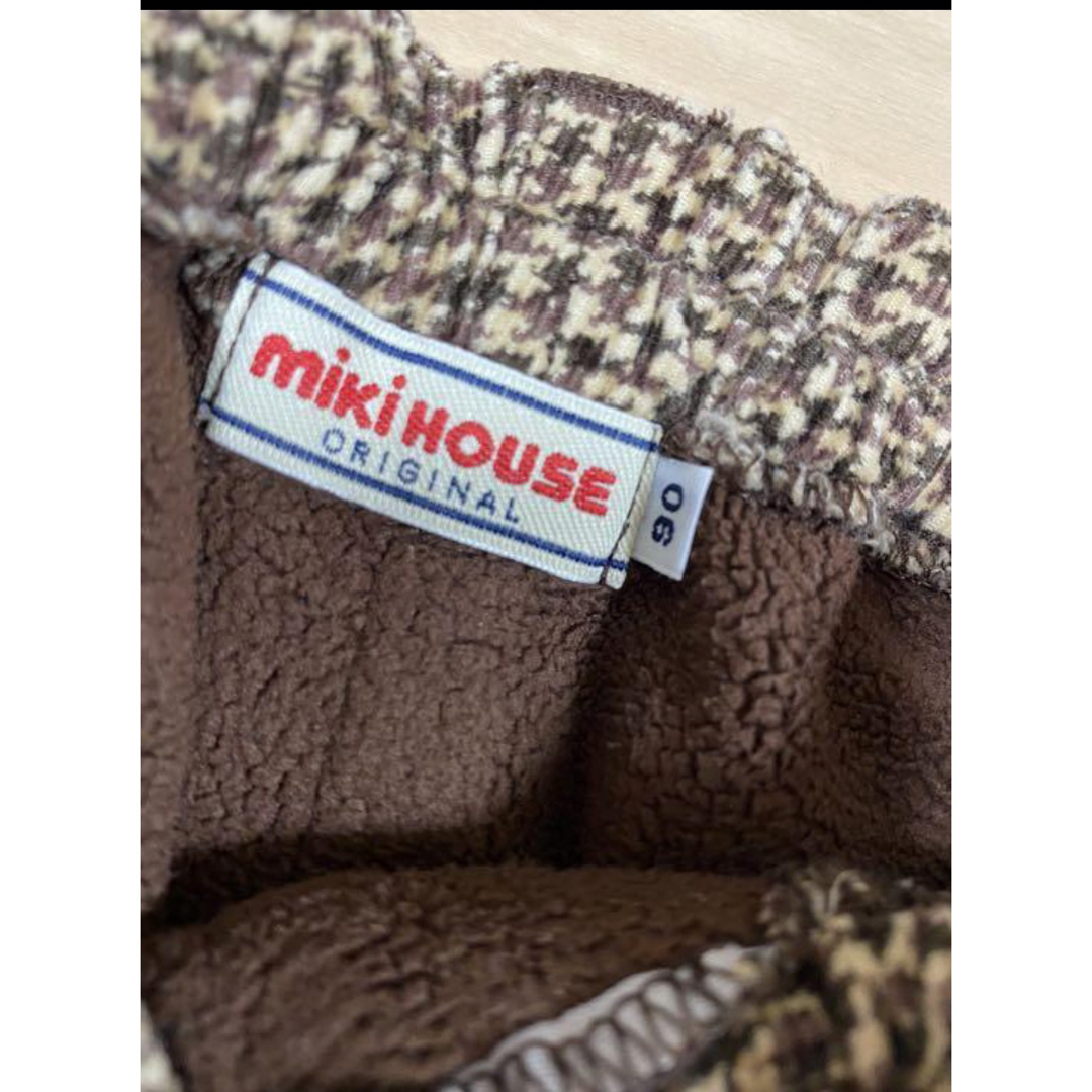 mikihouse(ミキハウス)のMIKIHOUSE ミキハウス チェックパンツ 90 男女兼用 キッズ/ベビー/マタニティのキッズ服男の子用(90cm~)(パンツ/スパッツ)の商品写真