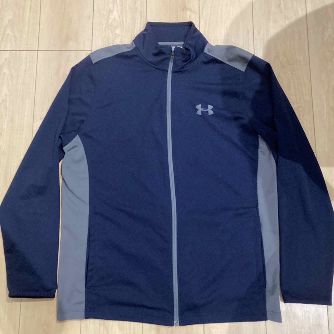 UNDER ARMOUR(アンダーアーマー)のアンダーアーマー　ジップジャケット　2XL スポーツ/アウトドアのトレーニング/エクササイズ(トレーニング用品)の商品写真