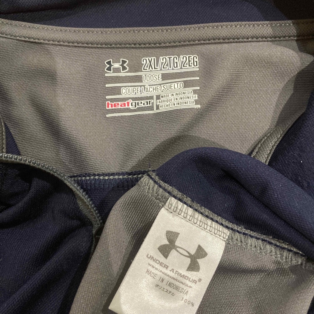 UNDER ARMOUR(アンダーアーマー)のアンダーアーマー　ジップジャケット　2XL スポーツ/アウトドアのトレーニング/エクササイズ(トレーニング用品)の商品写真