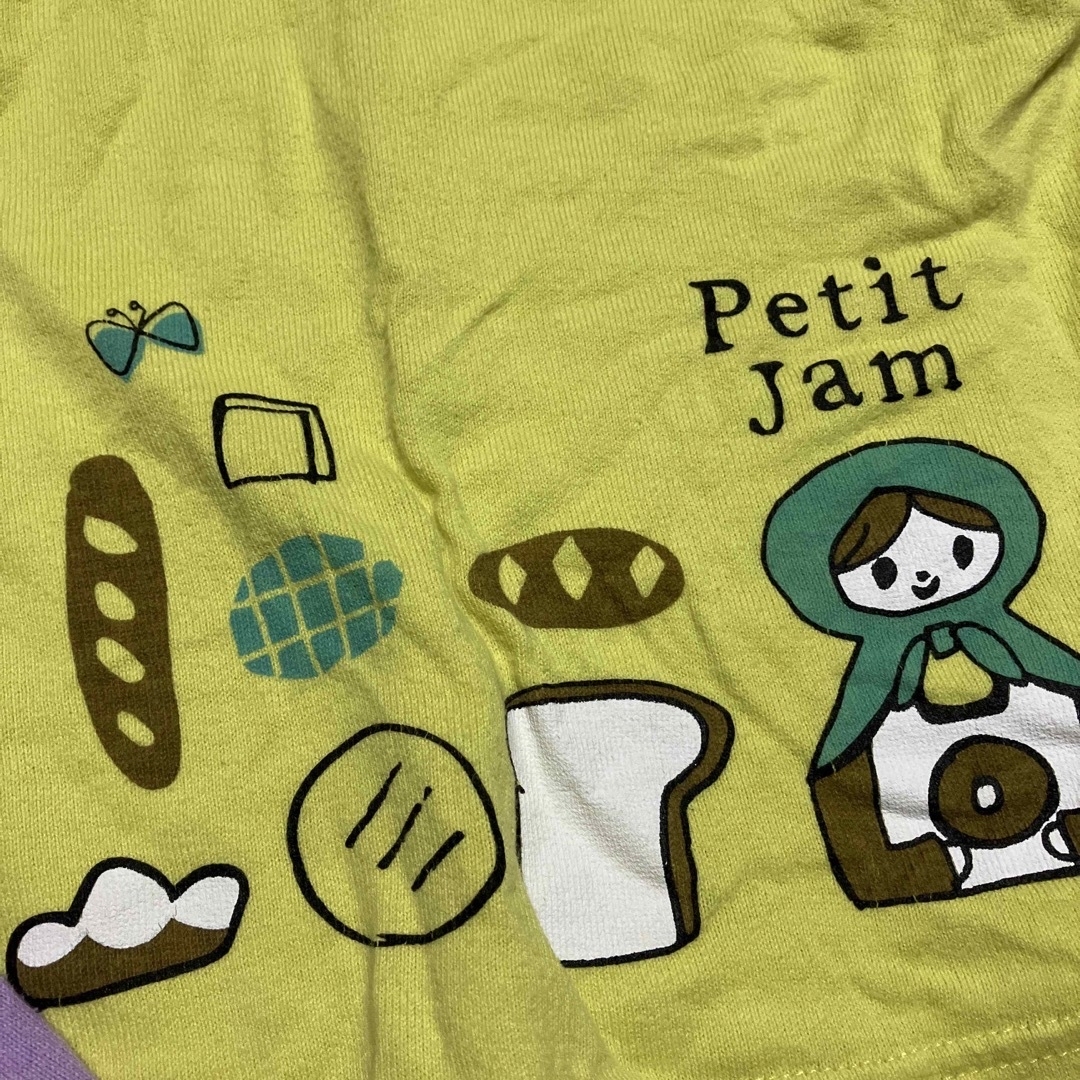 Petit jam(プチジャム)の【専用】Tシャツ2枚&レギンス3枚セット キッズ/ベビー/マタニティのキッズ服女の子用(90cm~)(Tシャツ/カットソー)の商品写真