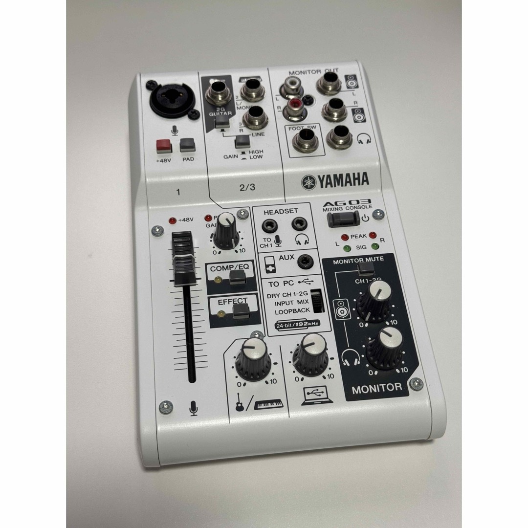 YAMAHA ヤマハ AG03 オーディオインターフェイス YAMAHA ヤマハ AG03 オーディオインターフェイス