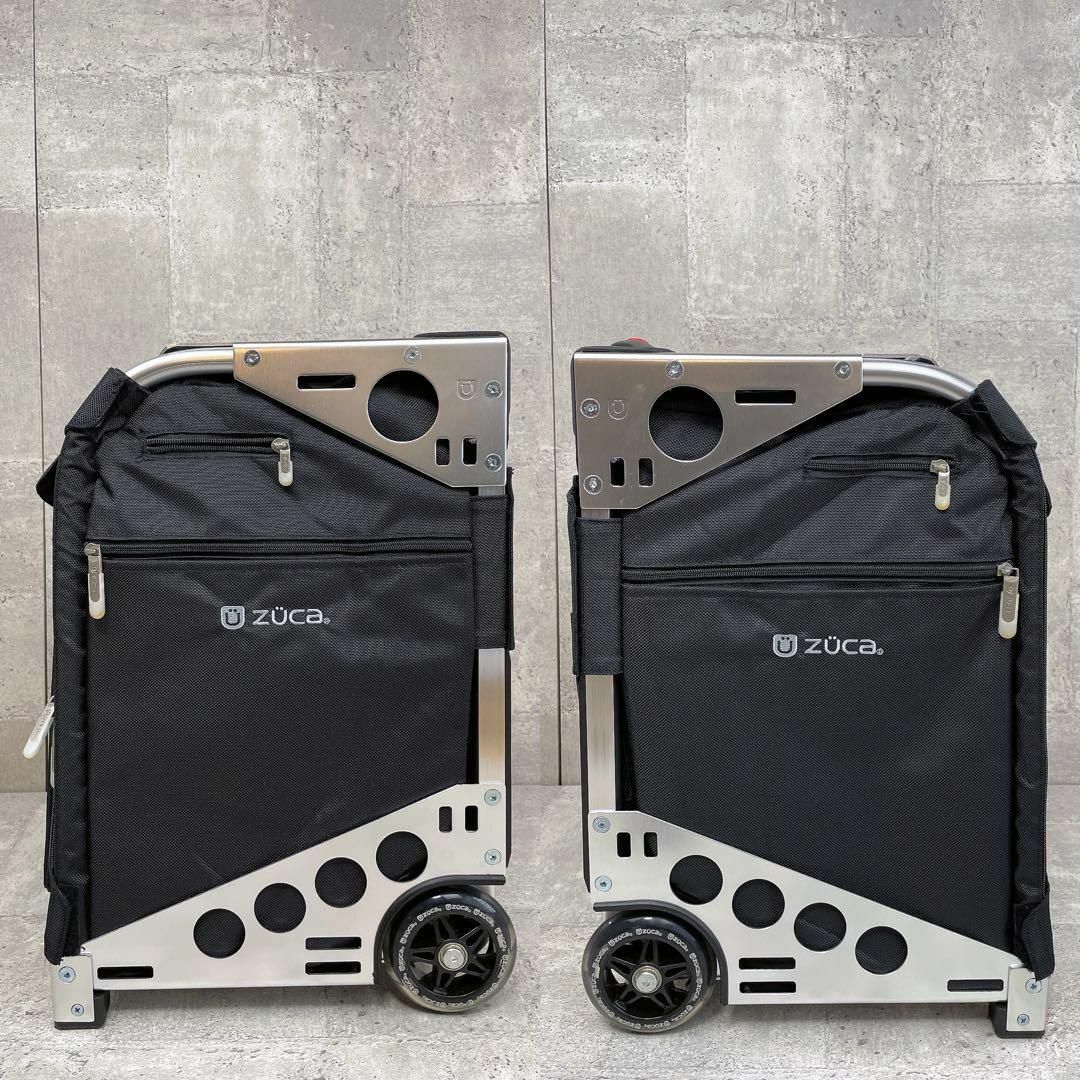 ズーカ プロ トラベル　付属品完備  座れるキャリーバッグ スーツケース カバン