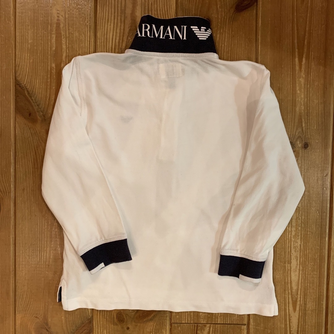 ARMANI JUNIOR(アルマーニ ジュニア)のアルマーニジュニア　長袖　ポロシャツ　トップス　4 Armani キッズ/ベビー/マタニティのキッズ服男の子用(90cm~)(Tシャツ/カットソー)の商品写真