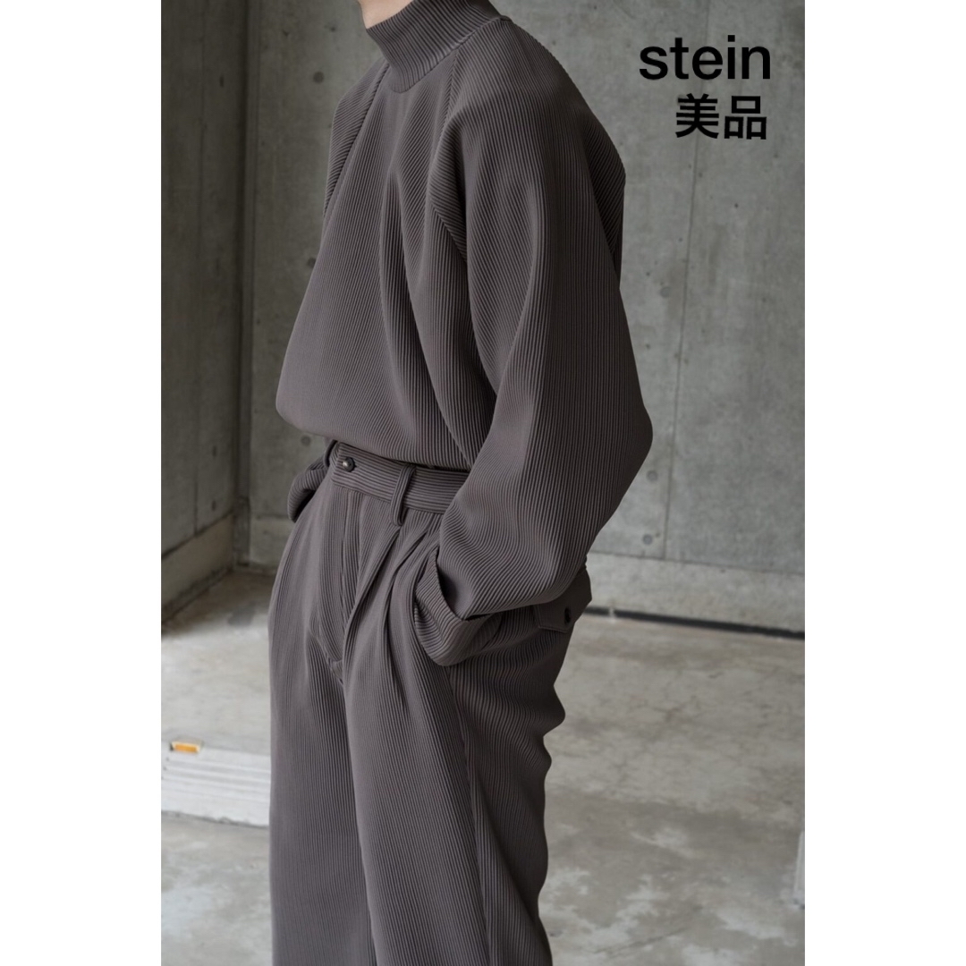 美品 stein Oversized Gradation Pleats LS