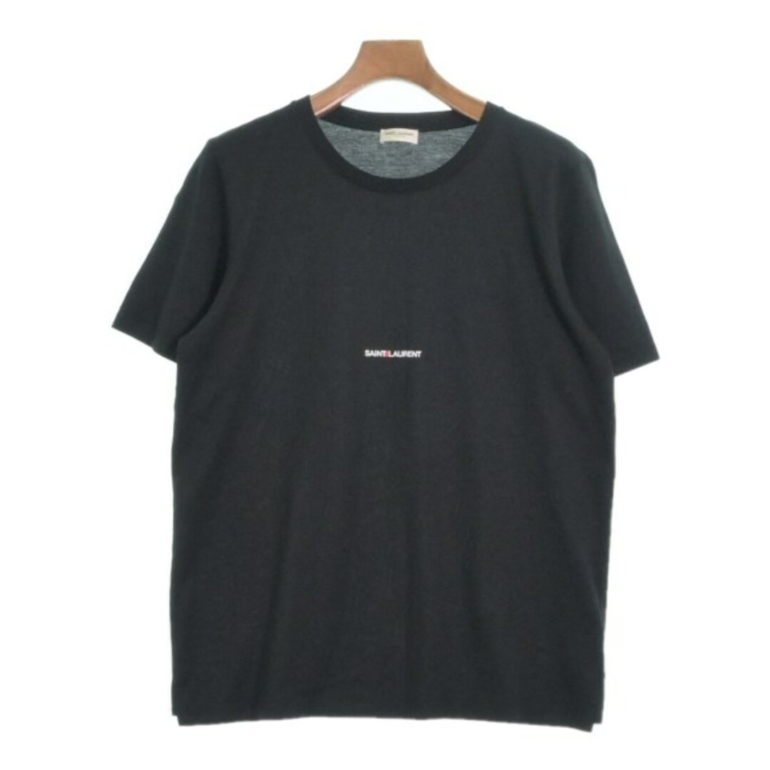 純正買付 SAINT LAURENT PARIS Tシャツ・カットソー M 黒 【古着