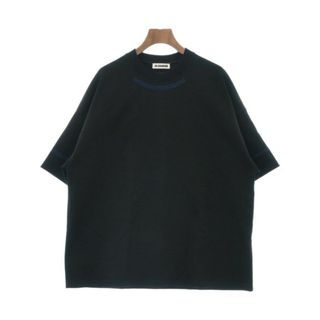 ジルサンダー(Jil Sander)のJIL SANDER ジルサンダー Tシャツ・カットソー S 黒 【古着】【中古】(Tシャツ/カットソー(半袖/袖なし))