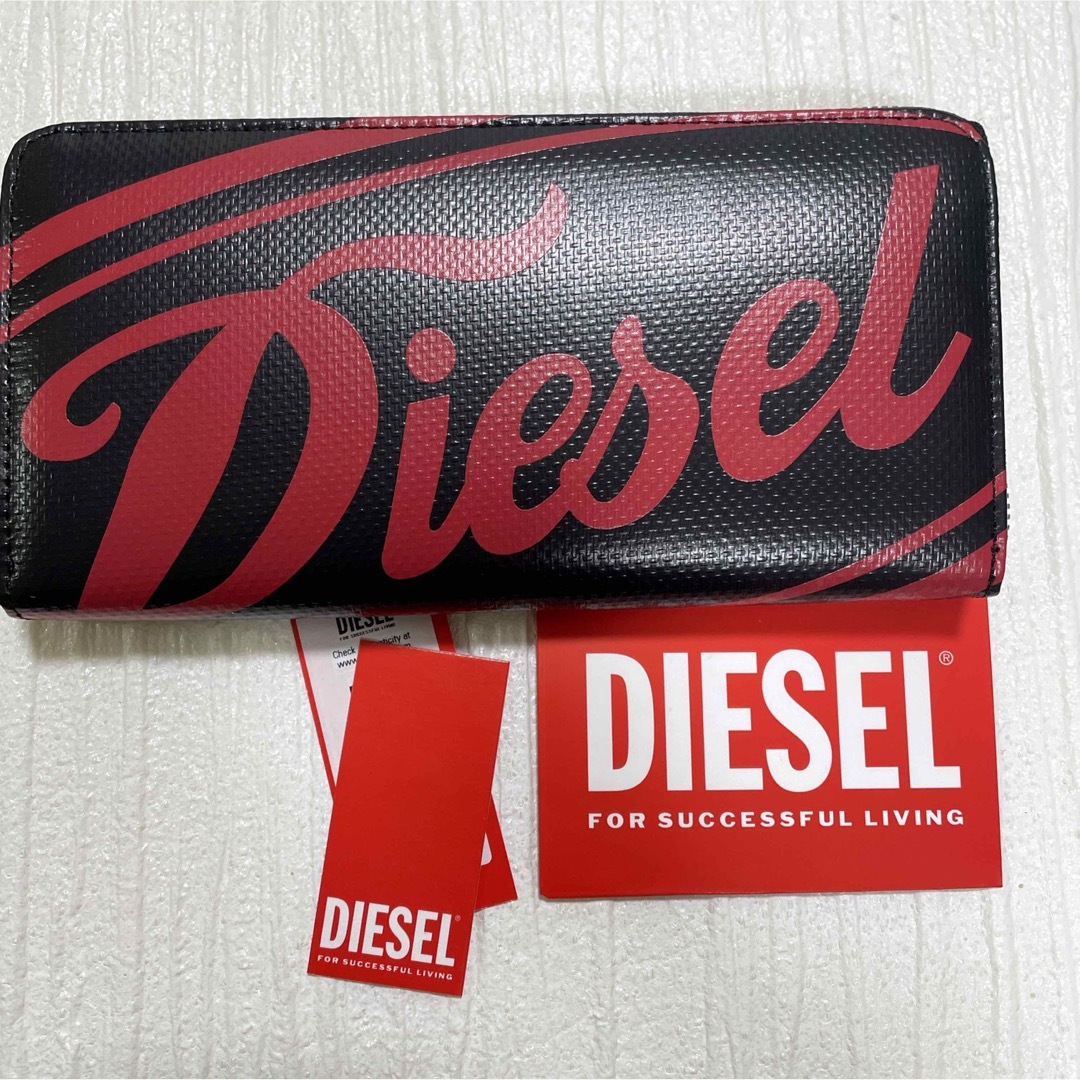 新品 DIESEL ディーゼル 財布 メンズ財布 長財布 ロングウォレット | フリマアプリ ラクマ