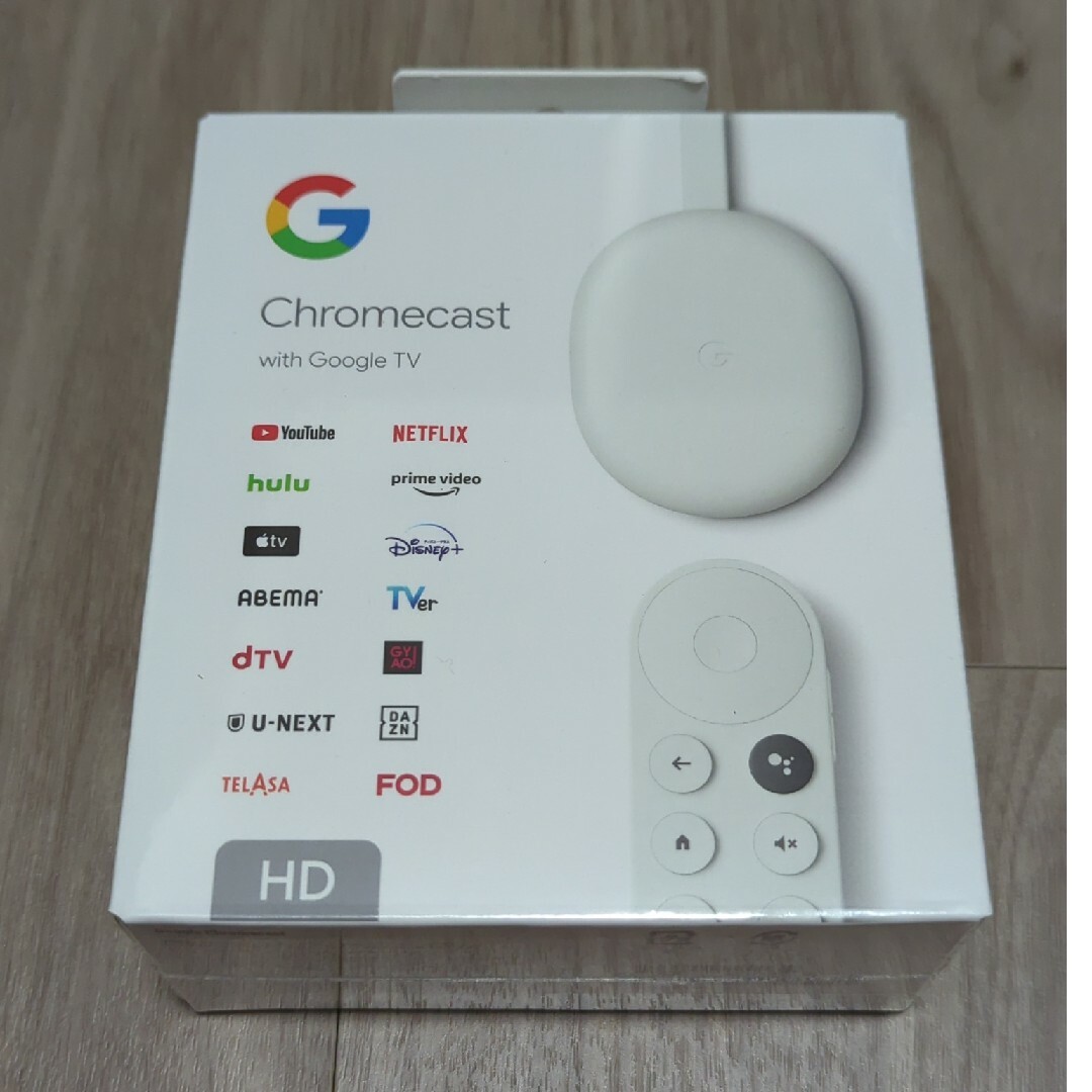 Chromecast with Google TV スマホ/家電/カメラのテレビ/映像機器(その他)の商品写真