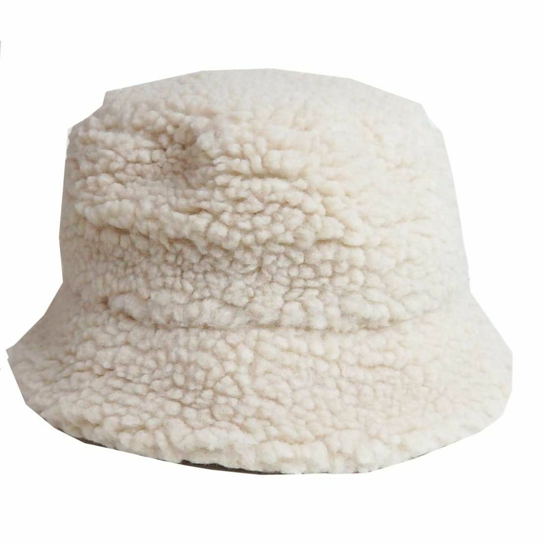 HUNTER(ハンター)の新着新品HUNTER モコモコバゲットハット ユニセックスCREAM レディースの帽子(ハット)の商品写真