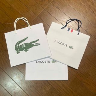 ラコステ(LACOSTE)のラコステ　ショッピングバッグ　3枚セット(ショップ袋)