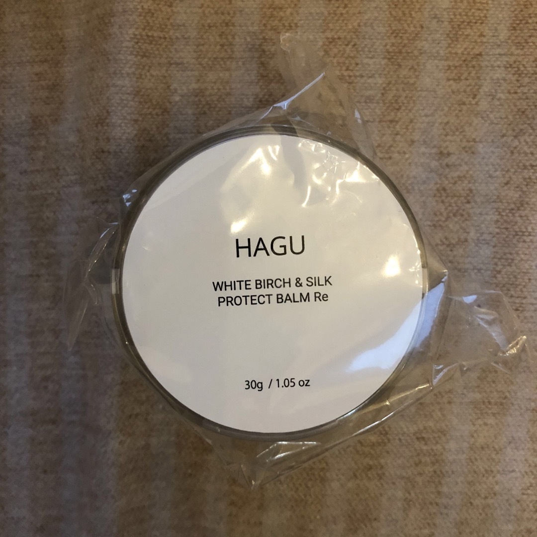 HAGU ホワイトバーチ&シルクバームRe 30gオーガニック