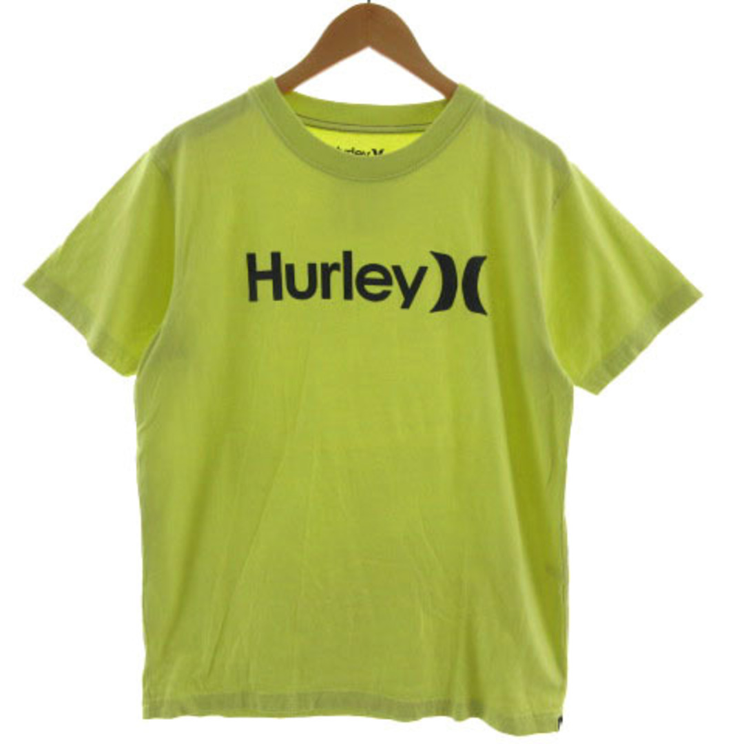 Hurley(ハーレー)のハーレー Hurley Tシャツ 丸首 半袖 ロゴ グリーン系 黄緑 グレー L メンズのトップス(Tシャツ/カットソー(半袖/袖なし))の商品写真