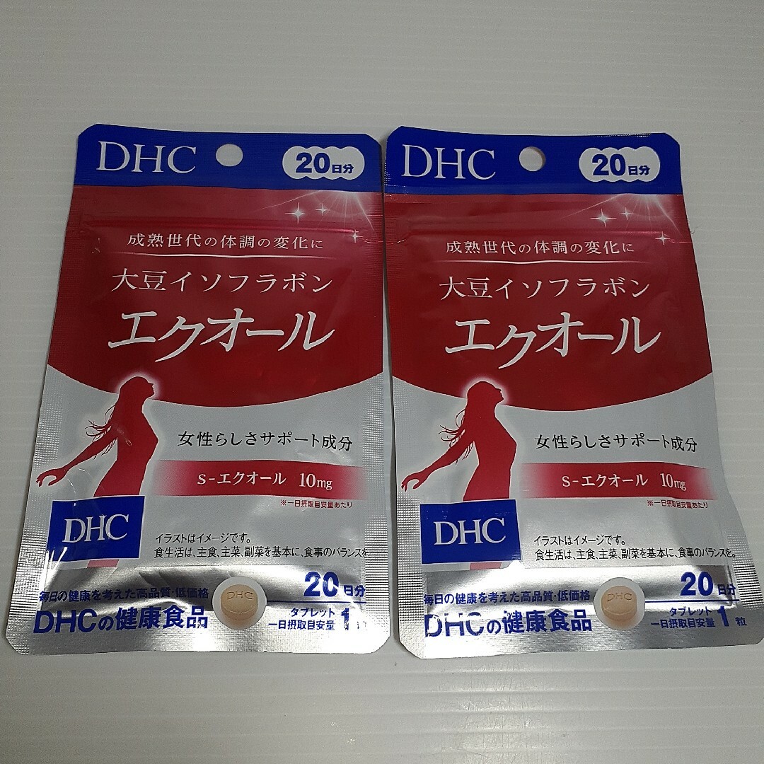 DHC 大豆イソフラボン エクオール 20日分 20粒 ×2