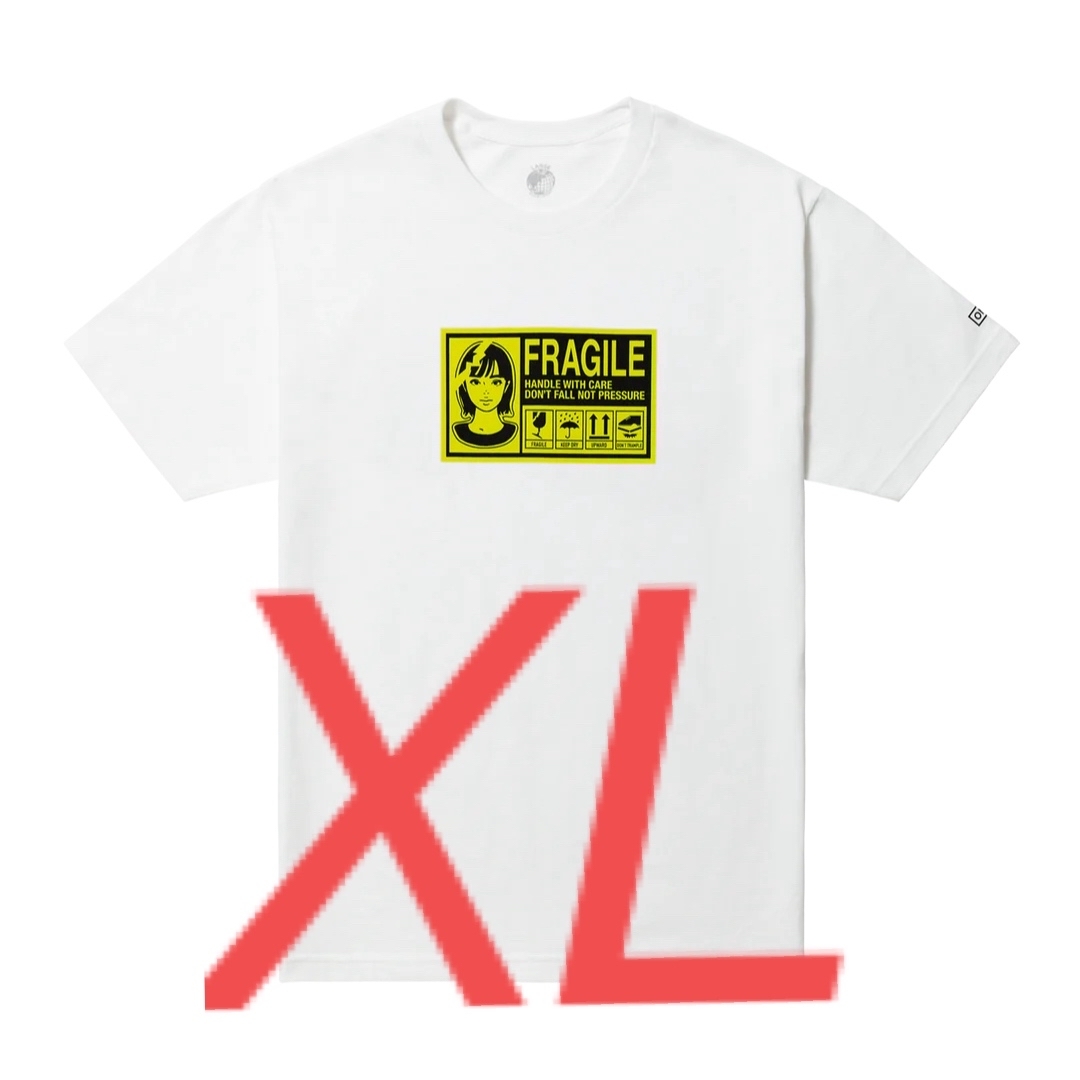 kyne xl Tシャツ 完売 Fragile Label  (Yellow)